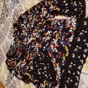 3 Quarter Length Peasant Blouse